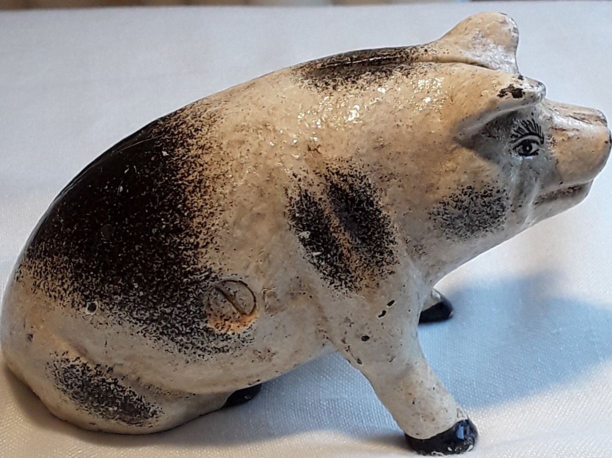Salvadanai: Antikes wunderschönes Sparschwein Spardose ca 1900 – Usato da Zürich venduto da philpip 1