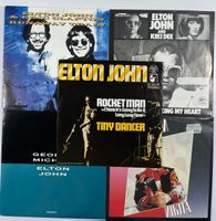 4 Singles ELTON JOHN (+Clapton, Kiki Dee, etc.)