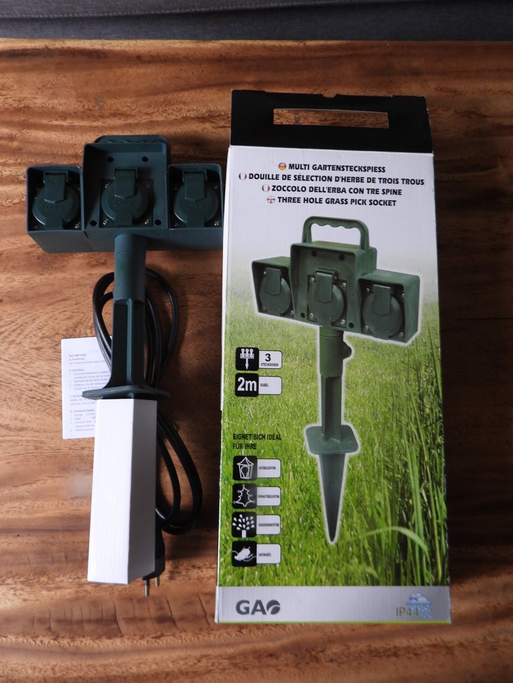 Alimentazione elettrica: Outdoor Stromverteiler IP44 – Nuovo (secondo la descrizione) da Tavannes venduto da jimananas 3