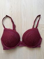 Victoria's Secret Spitzen BH, bordeaux, Grösse 32C/70D