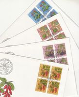 SBK J257 - J260 im 4er-Block FDC
