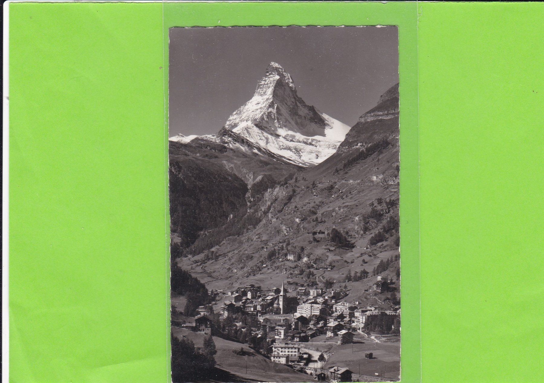 Ansichtskarten: Zermatt – Gebraucht aus St. Peterzell von neckertal