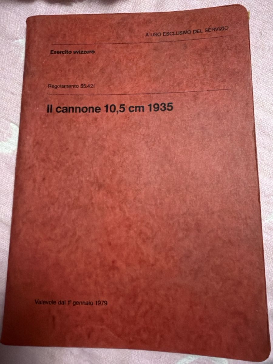 Bücher: Il cannone 10,5 cm 1935 – Gebraucht aus monte carasso von Chanel82
