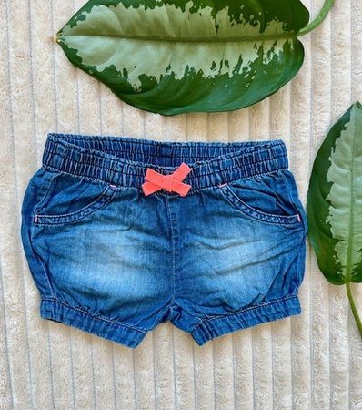 Hema Jeans Shorts für Mädchen, Grösse 92, Sommer Look!