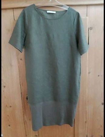 Kleid Etuikleid olivgrün 40