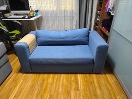 Gemütliches Schlafsofa
