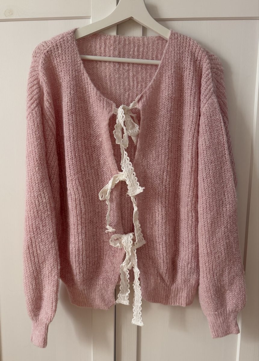 Pullover & Sweatshirts: Pink knitted Cardigan  – Neu (gemäss Beschreibung) aus Winterthur von LarissaChiara27