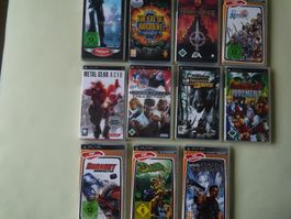 SAMMLUNG 11 Gute PSP Spiele