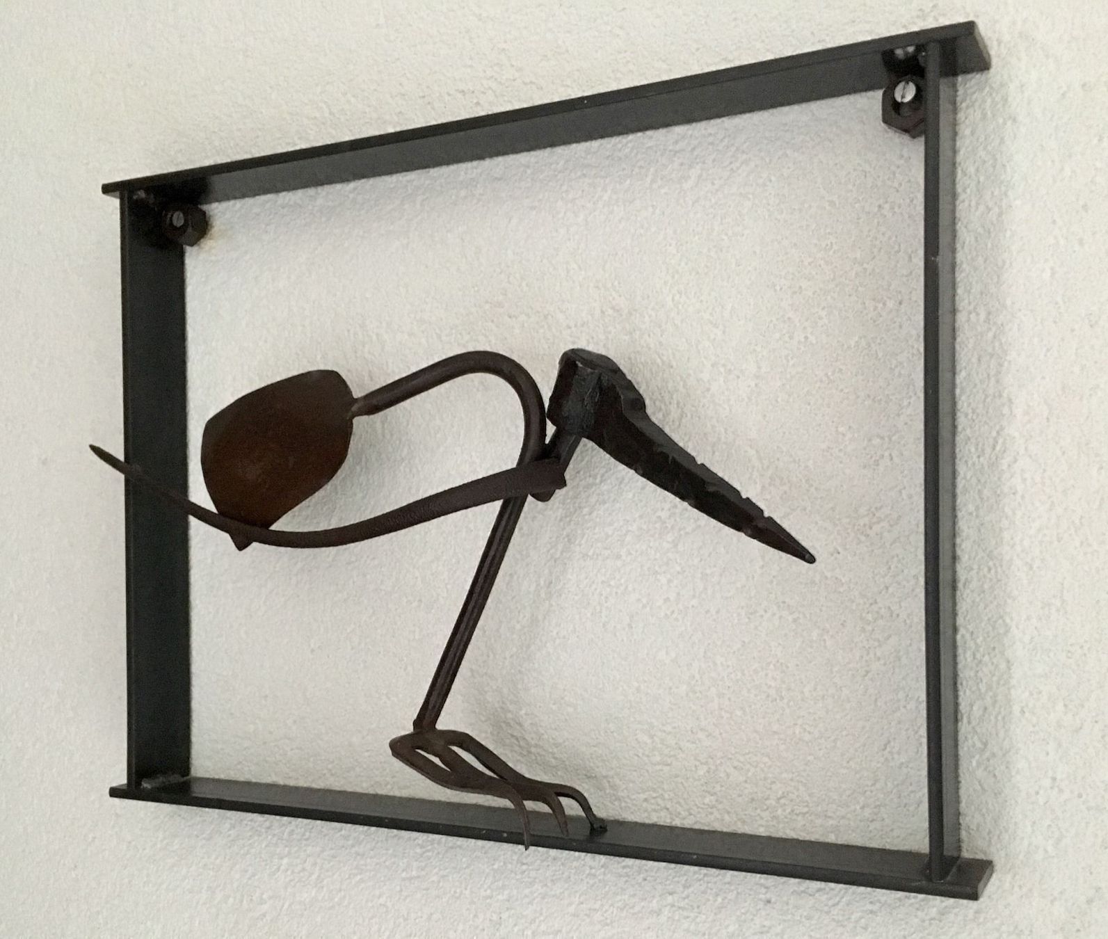 Alle Dekorationen: Schweizer Art Kunst Plastik Bild Dekoration Eisen schwarz – Gebraucht aus Wangen b. Olten von Buntgemischt 1