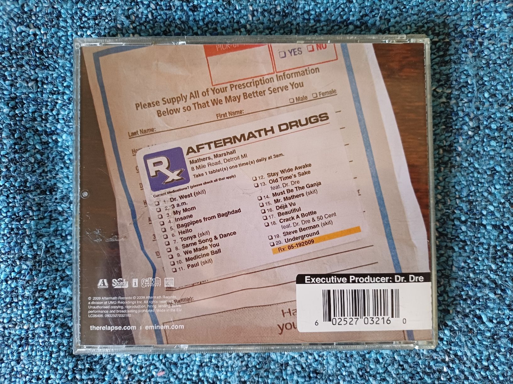 CDs: Eminem "Relapse" CD – Gebraucht aus Begnins von Drastic-Sound 1