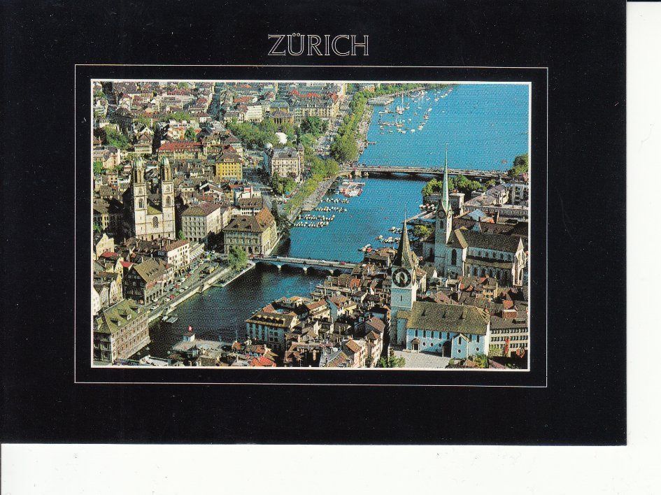 Cartoline postali: Zürich um 1990 – Usato da Bürglen TG venduto da StampGraf