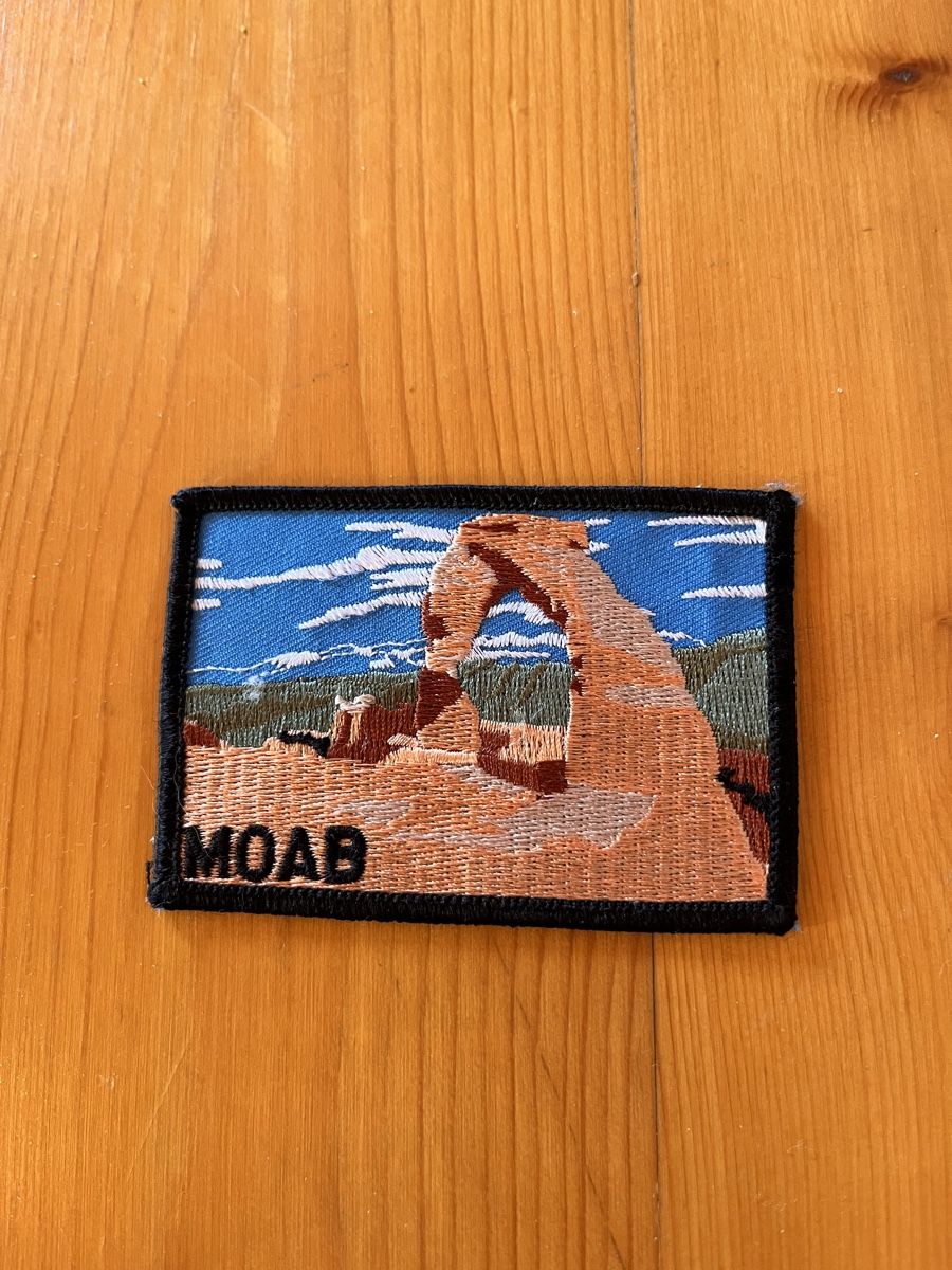 Toppe: Patch Badge Aufnäher Moab USA Utah – Usato da Maienfeld venduto da DivicoHelveticus