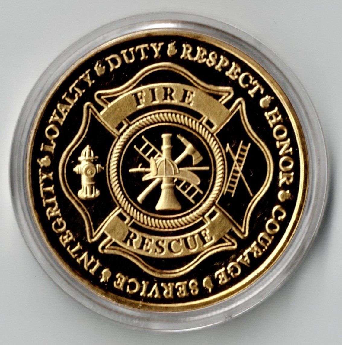 Medaglie: Fire_Rescue_Service_Integrity_Loyalty_Duty_Respect_Medaill 4 – Nuovo (secondo la descrizione) da Hombrechtikon venduto da Fraese01 3