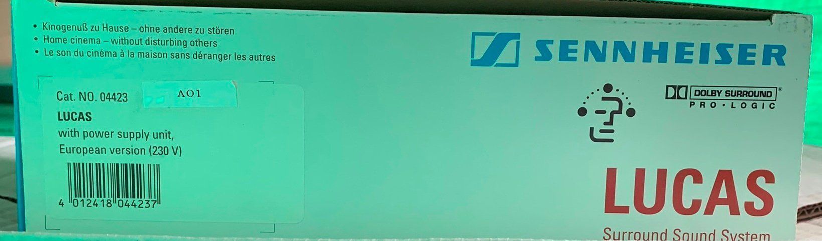 Home Cinema: SENNHEISER LUCAS Dolby Surround PRO-LOGIC - DSP Sound – Nuovo e nell'imballaggio originale da Lodrino venduto da Stema 1