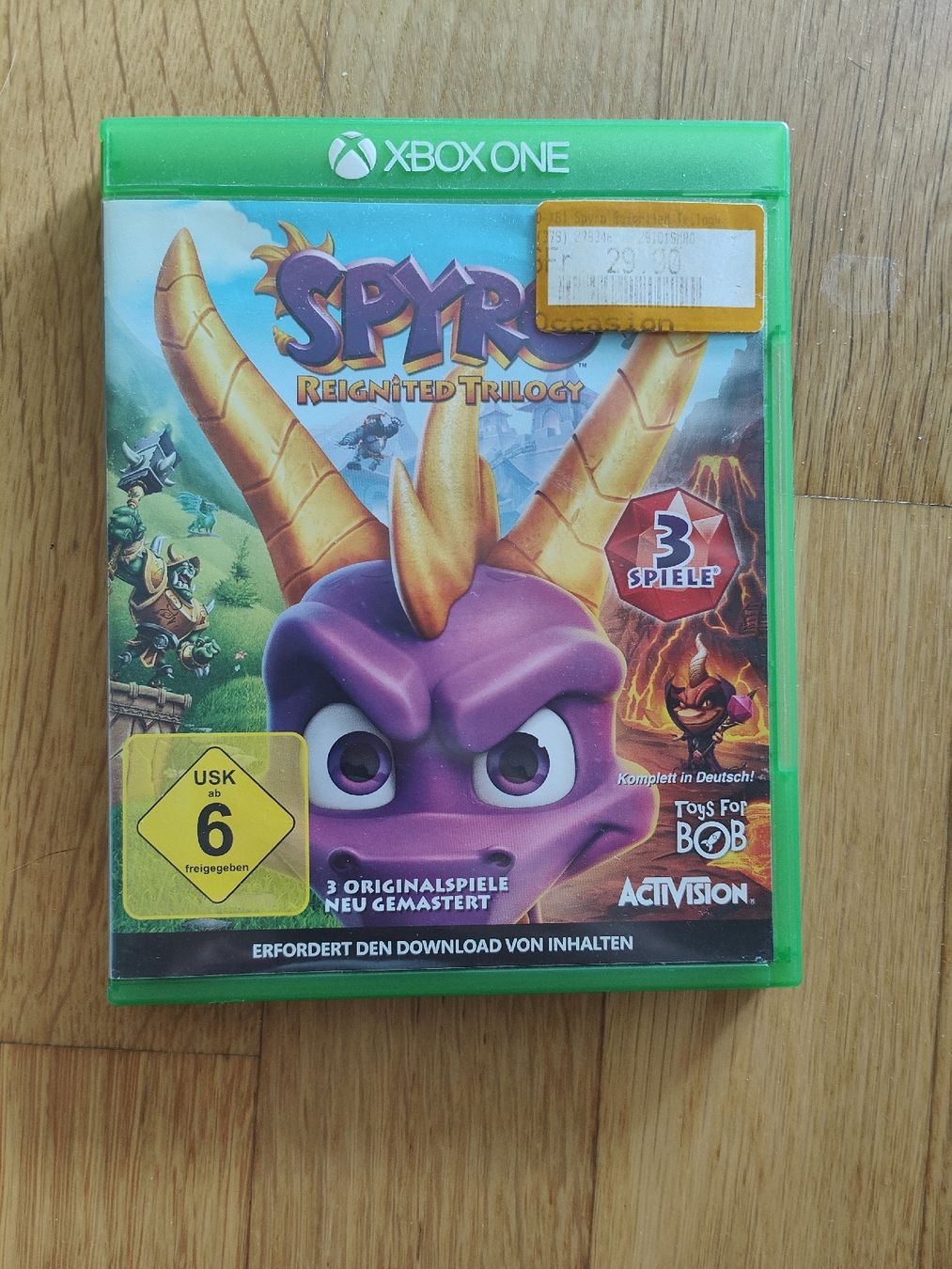 Spiele: Spyro Reignited Trilogy – Gebraucht aus Liestal von bebbi1989