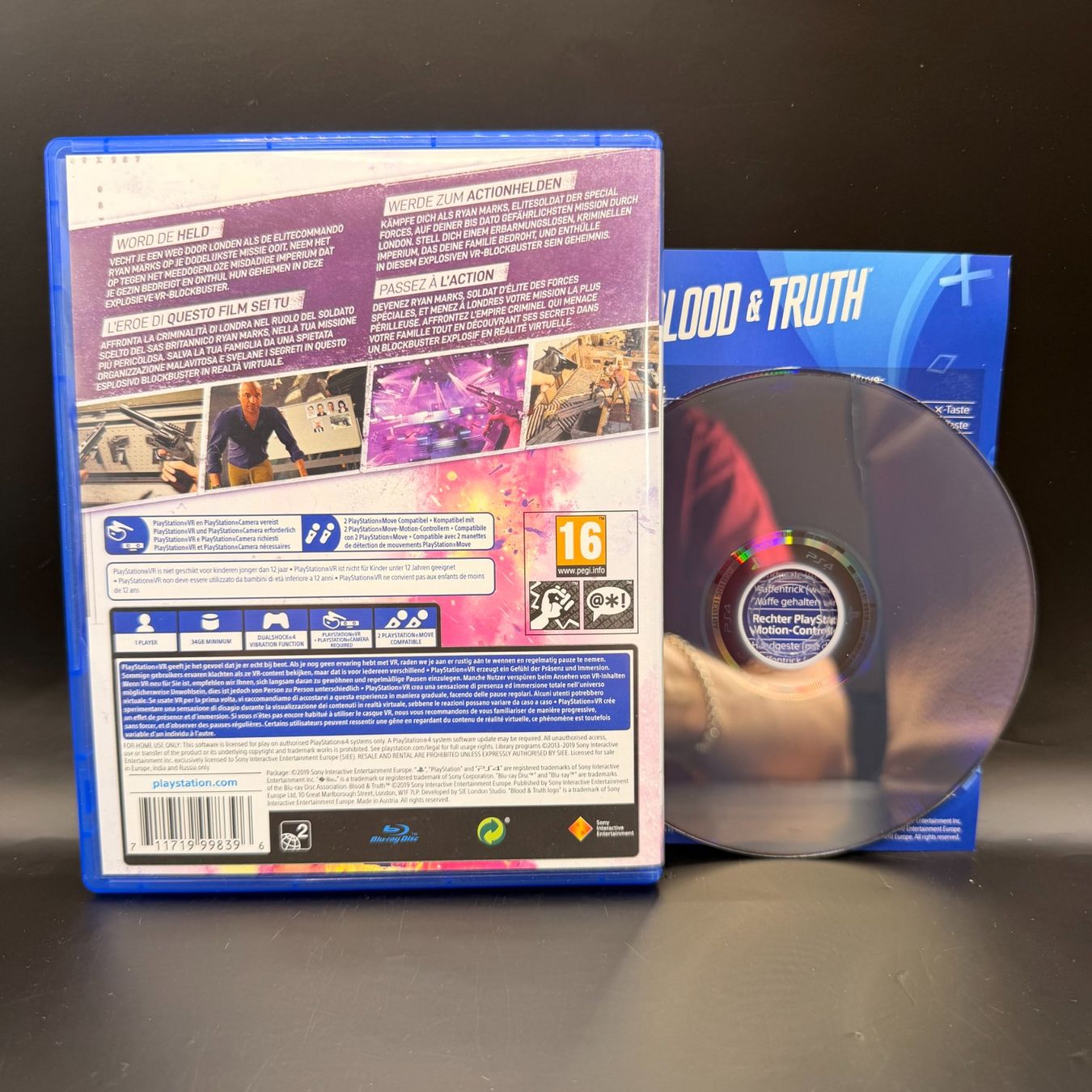 Sony Giochi: Blood and Truth Playstation 4 – Usato da Düdingen venduto da Nerdworld 1