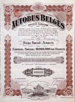 Autobus Belges SA, Anvers - 1924