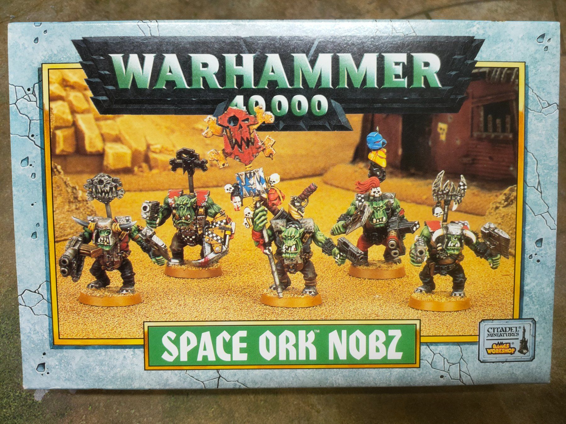 Modellbausätze & Standmodelle: Space Ork Nobz Warhammer 40k Orks 1999 – Neu und originalverpackt aus Baden von