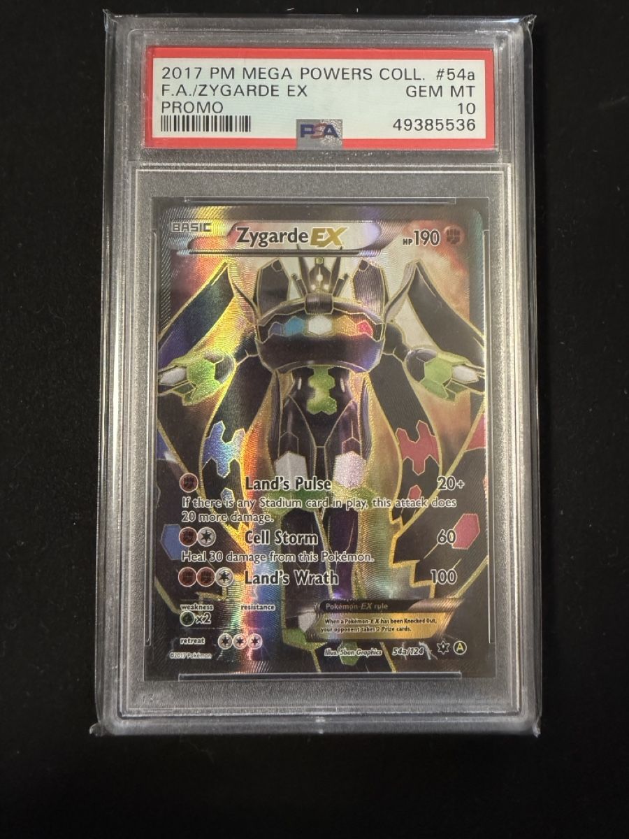 Pokémon Carte collezionabili: Zygarde EX Promo PSA 10 – Nuovo (secondo la descrizione) da Luzern venduto da Emmuredb