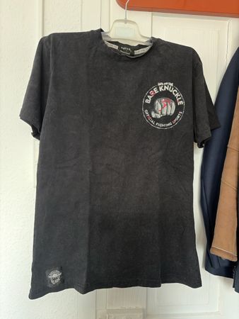 T-Shirt Bare Knuckle Grösse L Anthrazit Gebraucht