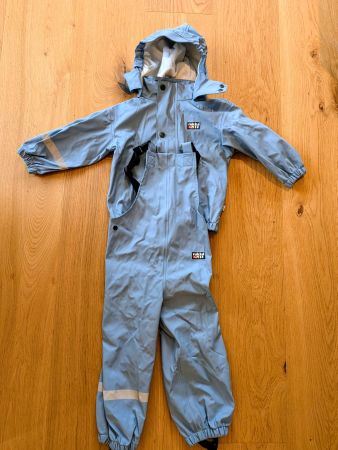 Rukka Regenset (Regenjacke & Matschhose) – Hellblau – Gr. 80