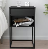 VIKHAMMER Ablagetisch, schwarz, 40x39 cm