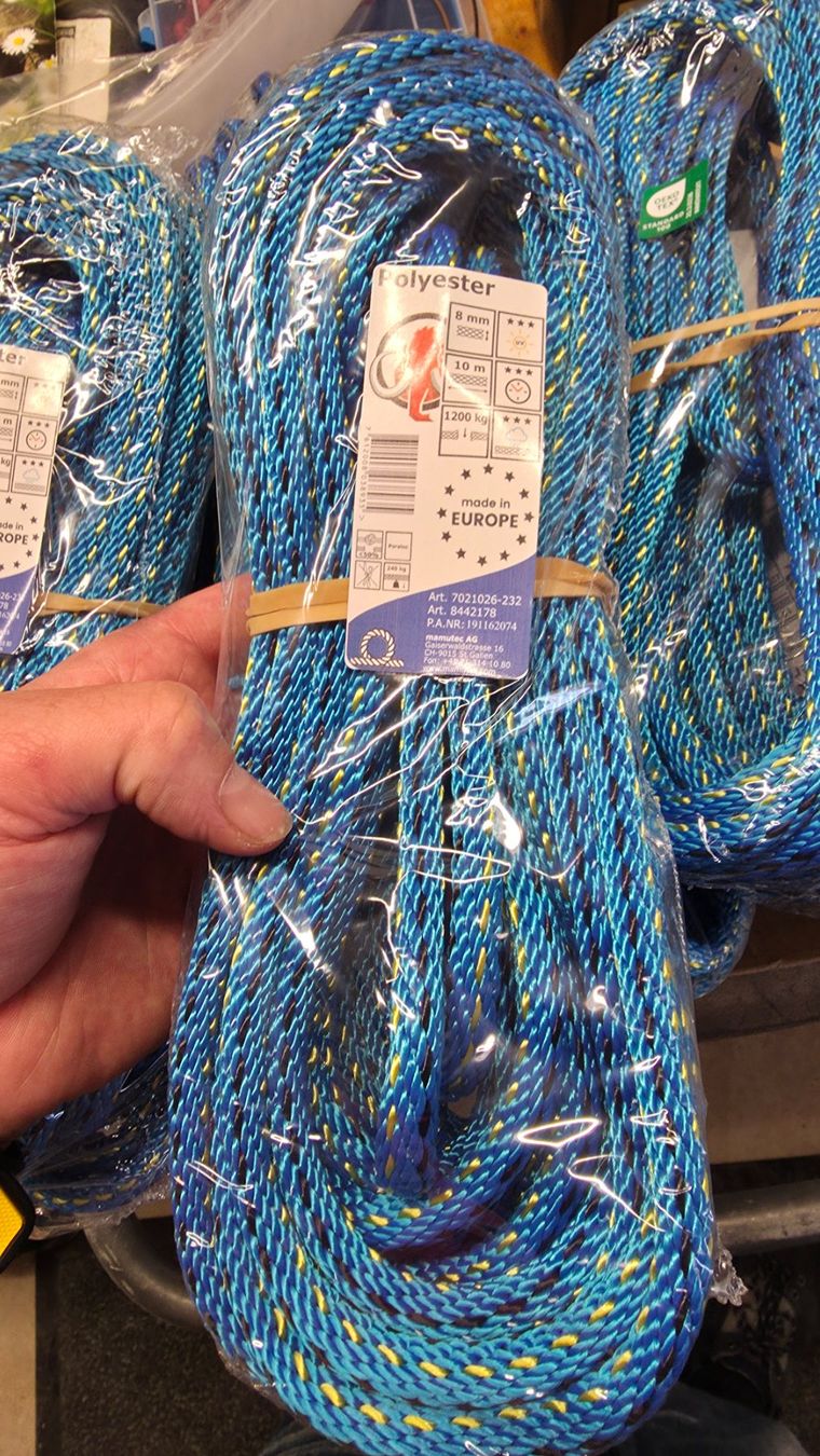 Mamutec Cordes: MAMUTEC Polyester Seil – Neuf (Voir description) à Schönengrund par VwRacer01