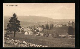 AK La Cote-aux-Fées, Vue Generale, 1917
