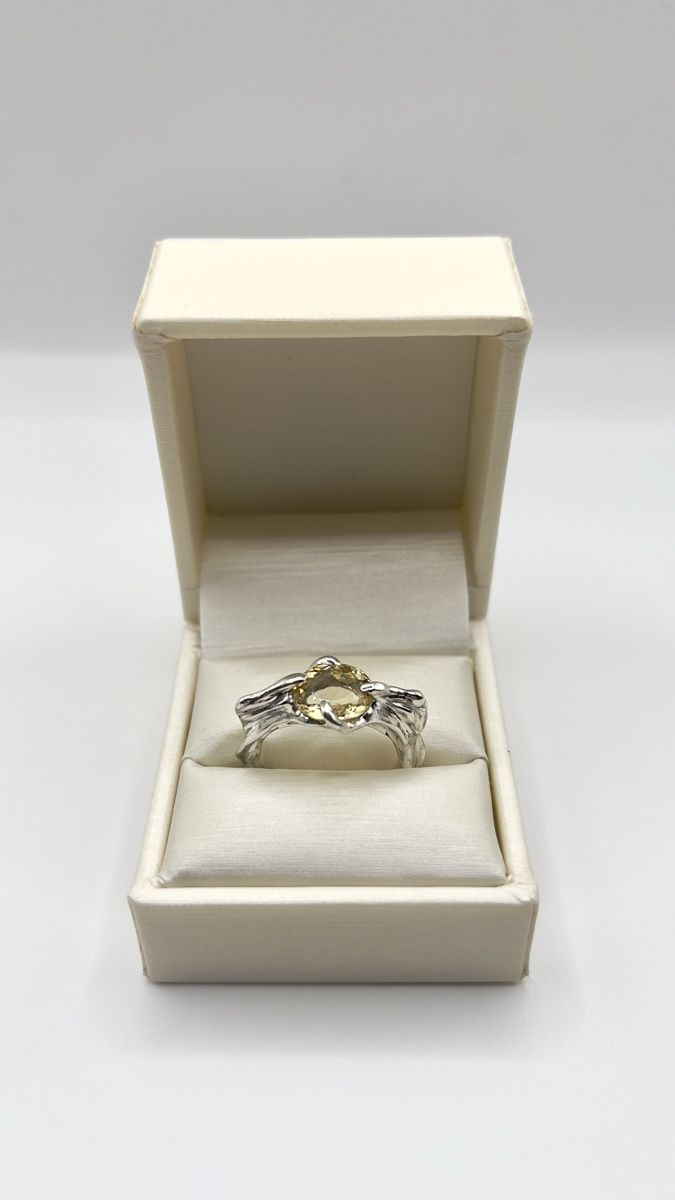 Ringe: Silberring mit Heliodor neu – Neu (gemäss Beschreibung) aus Schindellegi von len_bzx6
