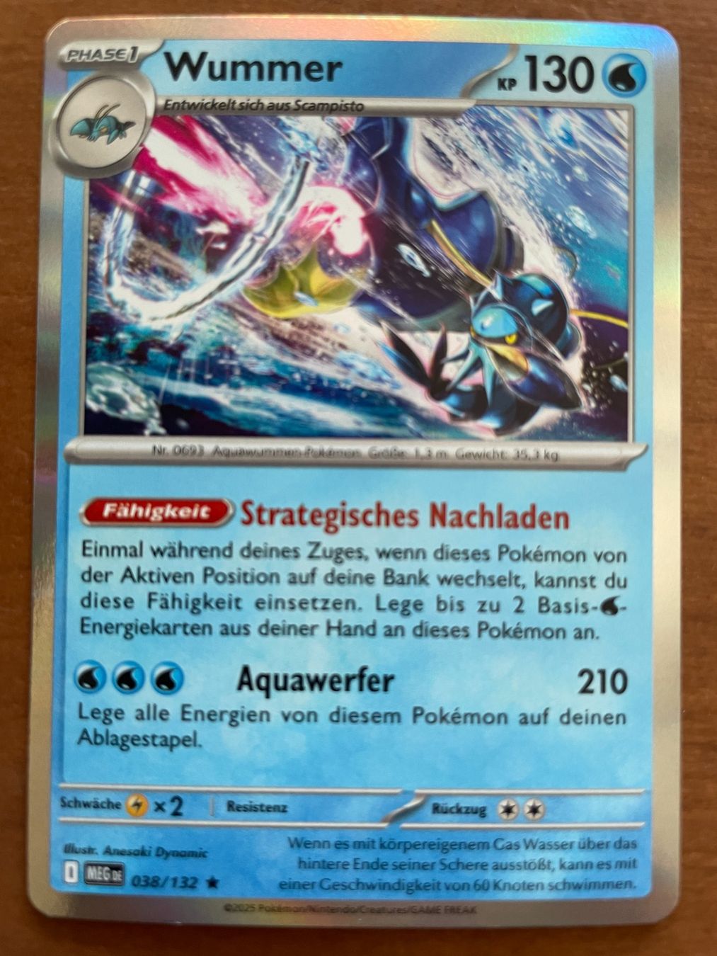 Pokémon Carte collezionabili: Pokemon Wummer Holo (Versand gratis) – Nuovo (secondo la descrizione) da Chur venduto da Angerson