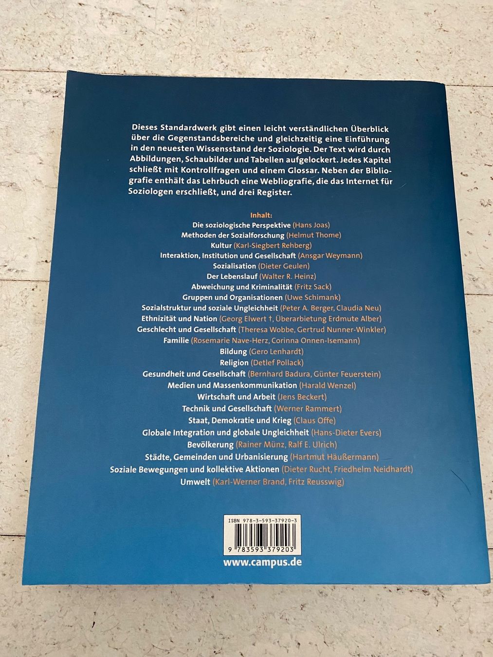 Bücher: Lehrbuch der Soziologie – Gebraucht aus Bellach von Legdance 1