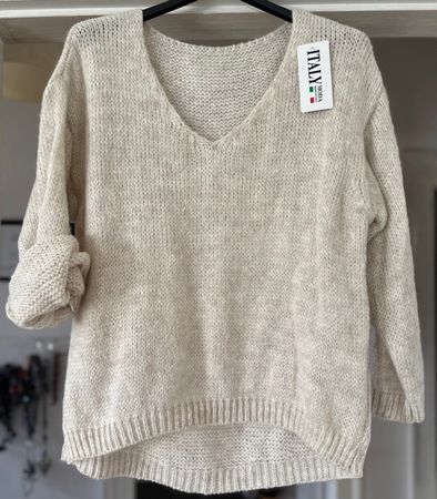 PULLOVER MIXT LAINE!! M NOUVEAUTÉ 2026/27