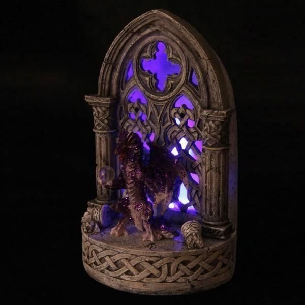 Statuette: FANTASY GLITZER DRACHE VOR – Nuovo (secondo la descrizione) da Rupperswil venduto da big-one-sale 1