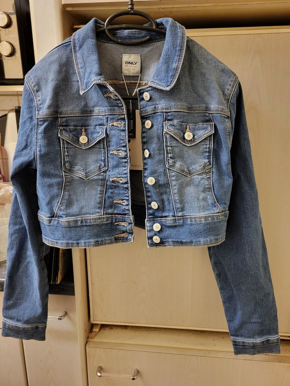 Only Jacken: Jeansjacke von Only Grösse 38 Petite – Neu (gemäss Beschreibung) aus Winterthur von Ste_jy2x
