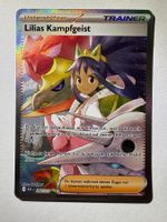 🔬✅ Pokémon Lilias Kampfgeist 292/217 Erhabene Helden DE NM