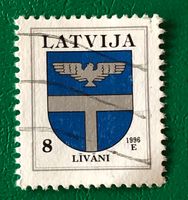 BRIEFMARKEN AUS Lettland GESTEMPELT