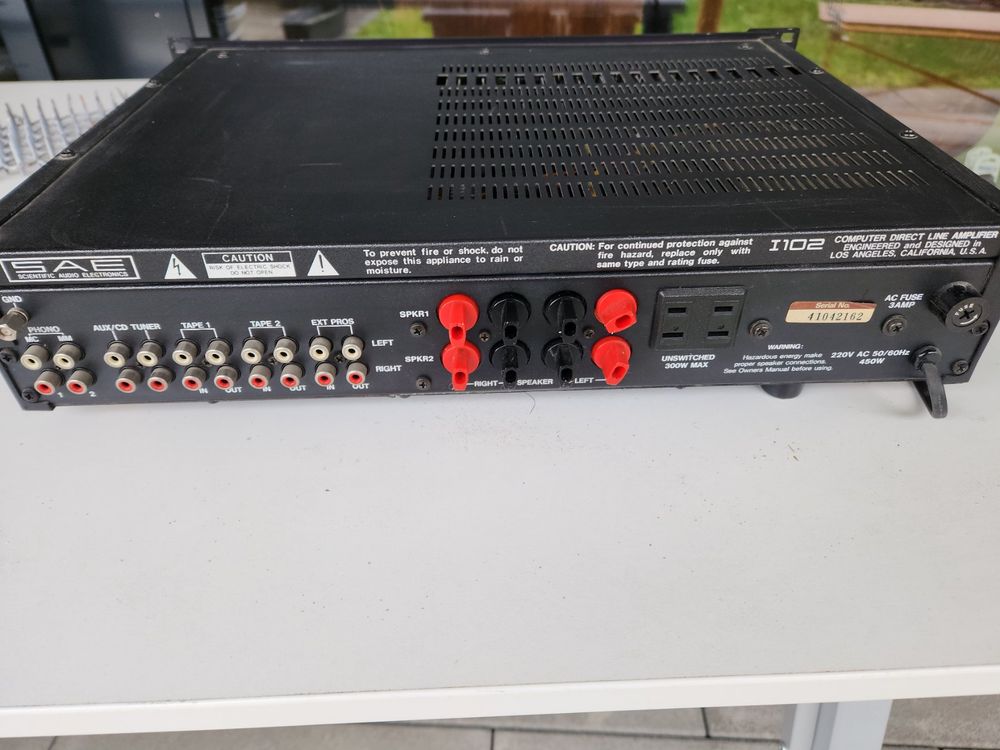 Vollverstärker SAE I102 Kaufen auf Ricardo