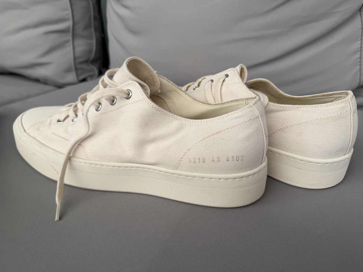 Chaussures hommes: Canvas-Sneakers COMMON PROJECTS gr 43 – D'occasion à St.Gallen par bubo2008 7