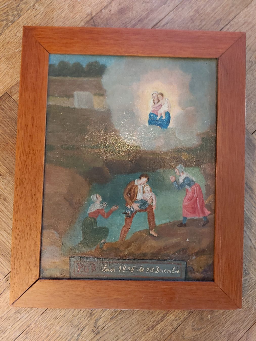 Gemälde: Ex Voto von gerettetem Kind. – Gebraucht aus Wabern von nic_22p9