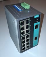 MOXA EDS-316 Ethernet-Switch RJ45-Anschlüsse 16 / 100Mbps