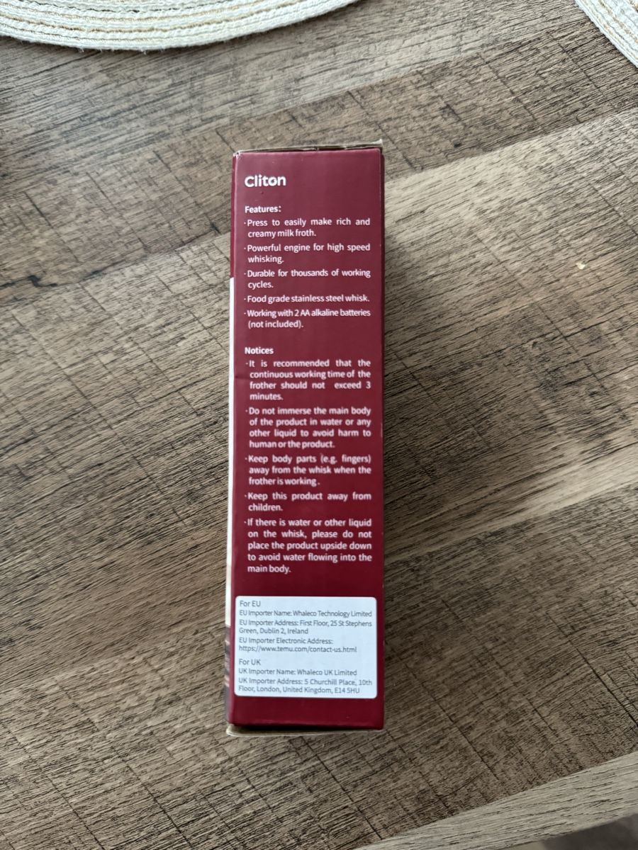 Küchengeräte: Elektronischer Milch Schäumer - Neu und originalverpackt – Neu und originalverpackt aus Uzwil von met_2cth 3