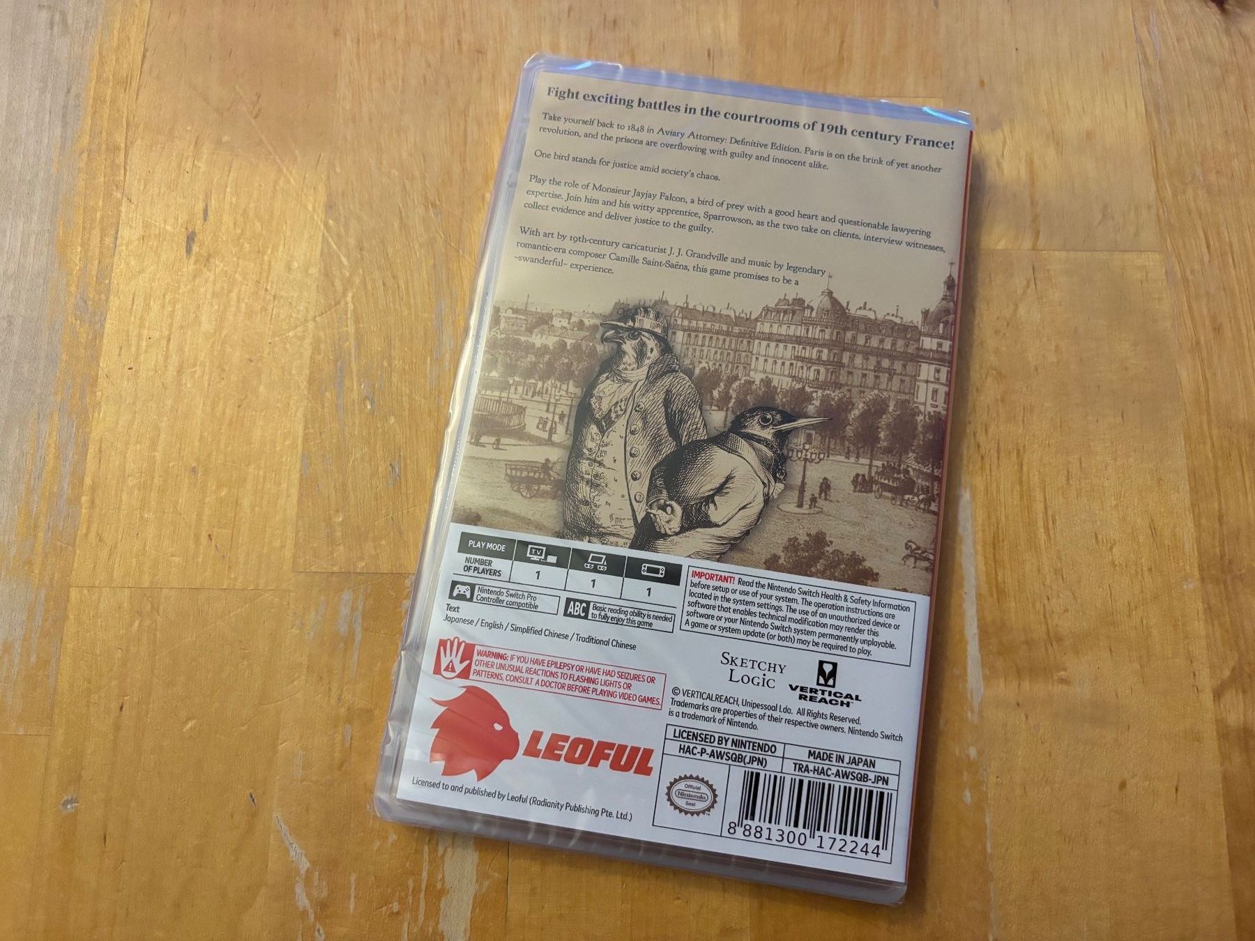 Spiele: Aviary Attorney Definitive Edition NEU – Neu (gemäss Beschreibung) aus Frenkendorf von gelbeZinnie 1