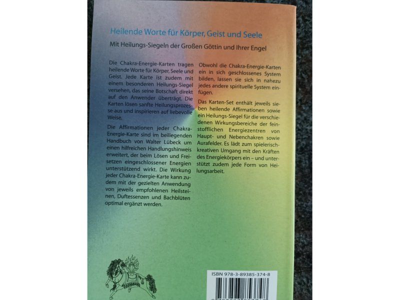 Libri: Die Chakra-Energie   neu – Nuovo (secondo la descrizione) da Bätterkinden venduto da Elefantenzoo 1