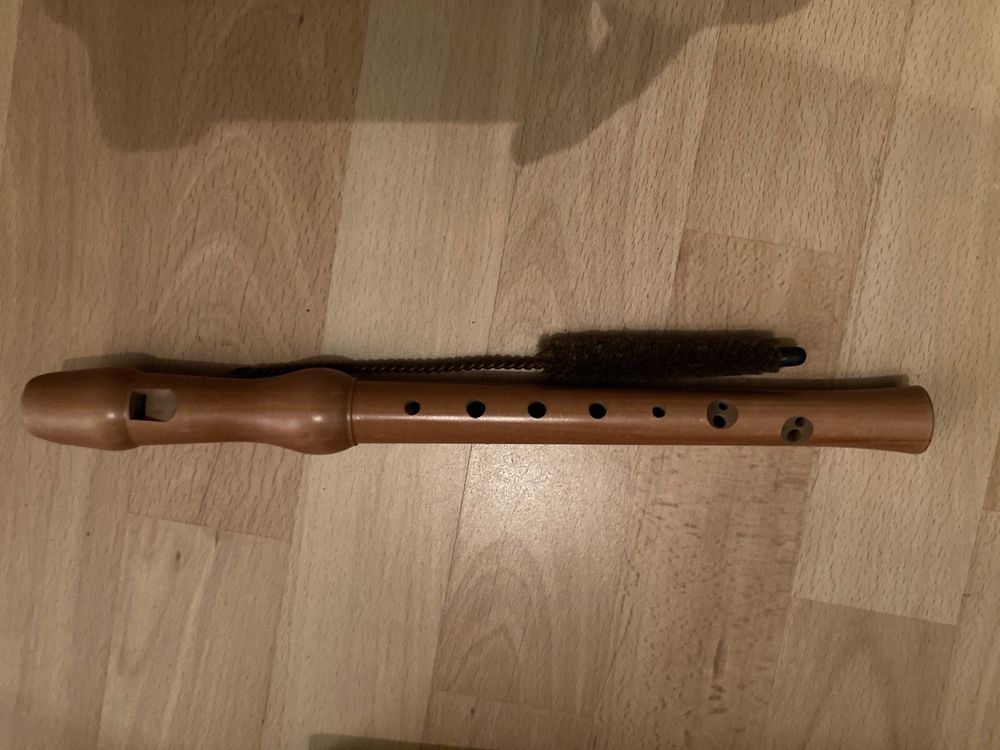 Block-Flöte Holz Sopran-Blockflöte mit Doppelloch | Kaufen auf Ricardo