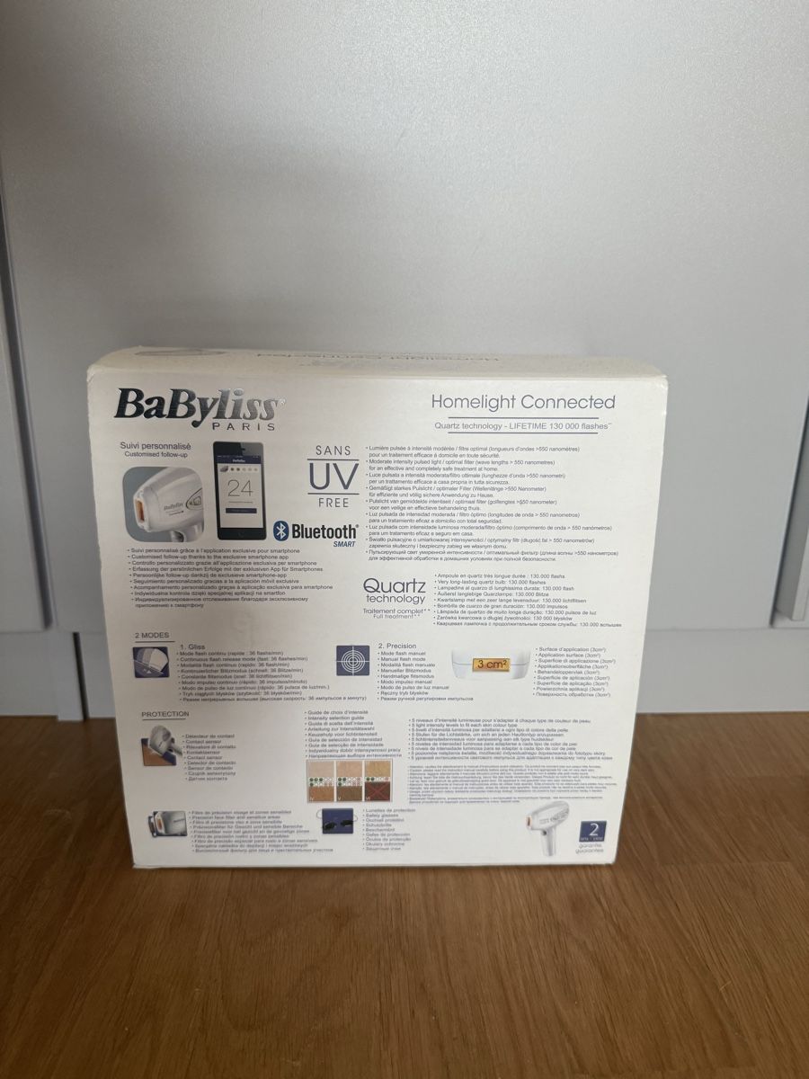 BaByliss Epiliergeräte: Babyliss Homelight Connected IPL Haarentfernung – Neu und originalverpackt aus Dietikon von ValeM. 2