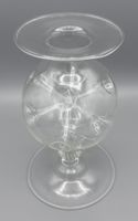 Jost Paschavio Kunstglas Vase signiert 1990 21 cm
