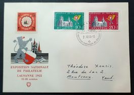 W33+W34 auf Brief 1955