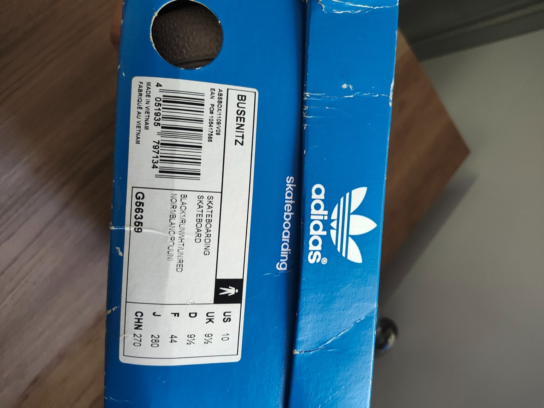 Adidas Scarpe da uomo: Adidas skateboarding Bunenitz Black size 44 – Nuovo (secondo la descrizione) da St-Gingolph venduto da Retro_seller 4