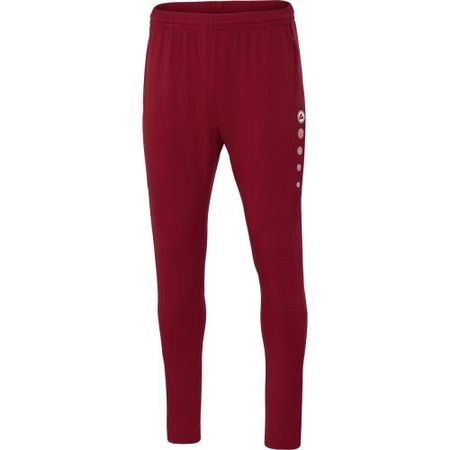 Jako Trainingshose Premium - weinrot (Grösse: L)
