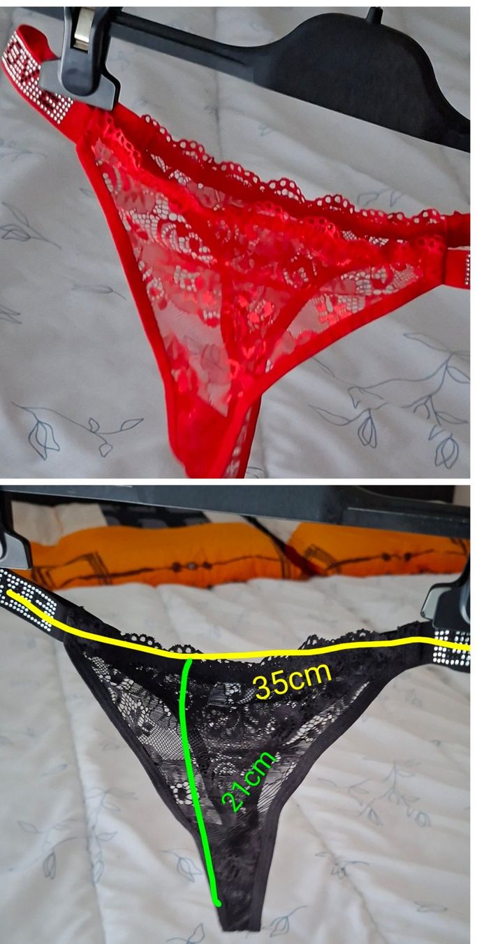 Altra biancheria intima: 2 schöne Spitzen Tanga gr L – Nuovo (secondo la descrizione) da Reinach AG venduto da nicki024 2
